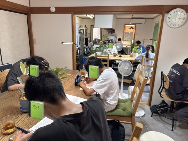 夏期講習の一コマ