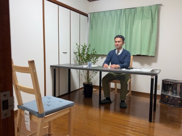 面接練習の自習室の写真